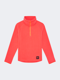 Oneill Pg 1/4 Zip Kids-Girls Skiing Fleece Neon Flame