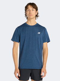New Balance Sport Training Men Performance T-Shirt Navy Heather