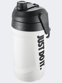 Nike Fuel Jug Chug Unisex Training Water Bottle White/Black