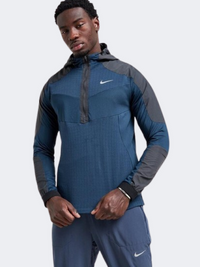 Nike Element Men Running Long Sleeve Armor Navy/Grey