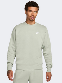Nike Sportswear Club Fleece Men Lifestyle Sweatshirt Jade Horizon/White