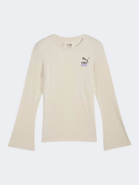 Puma Lava Land Girls Lifestyle Long Sleeve Alpine Snow