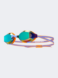 Tyr Blackops 140 Ev Racing Mirrored Men Swim Goggles Purple/Orange