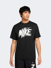 Nike Df Uv Hyverse Men Training  T-Shirt Black/White