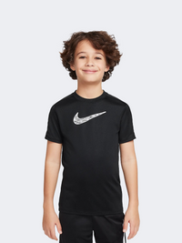 Nike Trophy 23 Boys Training T-Shirt Black/White