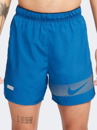 Nike Challenger Flash Men Running Short Blue/Black