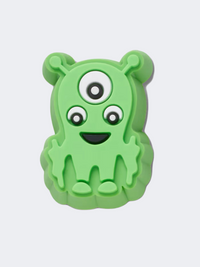 Crocs Tiny Green Monster Unisex Lifestyle Pins Green/White/Black