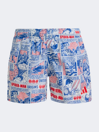 Adidas Marvel Spider-Man Little-Boys Swim Short Royal Blue
