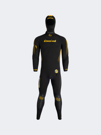 Cressi Comfort Monopiece 80Th Anniversary 5 Mm Men Diving Suit Black/Yellow