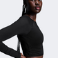 On Studio Long-T Crop Women Training Long Sleeve Black