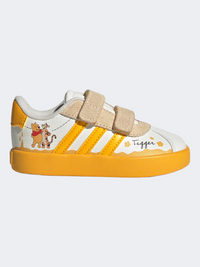 Adidas Adidas Disney Vl Court 3.0 Infant-Boys Sportswear Shoes Off White/Crew Yellow
