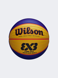 Wilson Fiba 3 X 3 Replica Basketball Ball Blue/Yellow/Orange