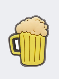 Crocs Beer Unisex Lifestyle Pins Yellow