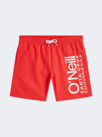 Oneill Cali Boys Swim Swim Short High Risk Red