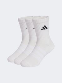 Adidas Cushioned 3 Pair Pack Kids-Unisex Sportswear Sock White/Black