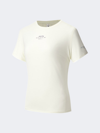 Anta Advanced Women Running T-Shirt Beige