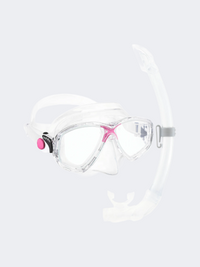 Cressi Marea + Mexico Pro Combo Swimming Set Clear/Pink