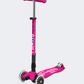 Micro Maxi Deluxe Girls Skating Scooter Shocking Pink