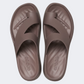 Crocs Getaway Platform Toe Loop Women Lifestyle Slippers Truffle