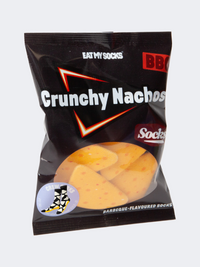 Eat My Socks Crunchy Nachos Unisex Lifestyle Sock Multicolor