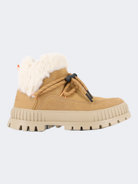 Palladium Pallashock Lo Hiver Women Lifestyle Shoes Irish Brown