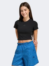 Adidas Future Icons Baby Soft Touch Kids-Girls Sportswear T-Shirt Black