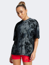 Adidas Climacool Club 24 7 Graphic Women Training T-Shirt Aurora Ink