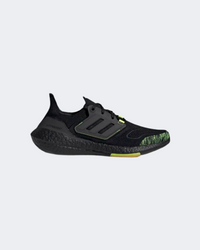 Adidas Ultraboost 22 Men Running Shoes Black/Yellow