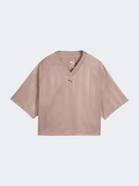 Puma League Training Women Lifestyle T-Shirt Sandstone