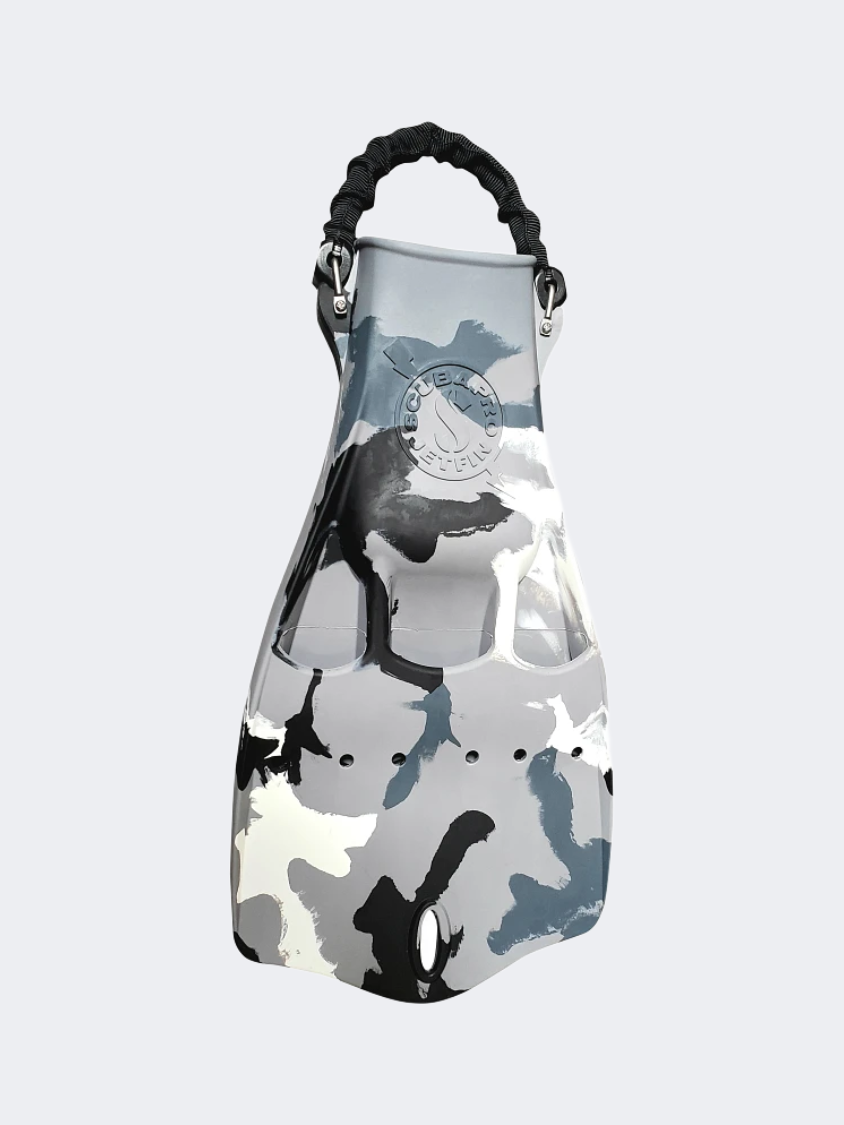 Scubapro Jet W/ Spring Heel Strap Diving Fins White Camo