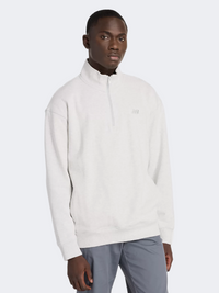 New Balance Athletics 1/2 Zip Men Lifestyle Sweatshirt Ash Heather