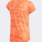 Adidas Sport Fitness Leisure Kids-Girls Training T-Shirt Coral/Amber/White