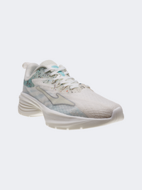 Erke Cushioning  Women Running Shoes White/Blue