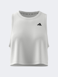 Adidas Train Essentials Boxy Workout Women Training Tank White