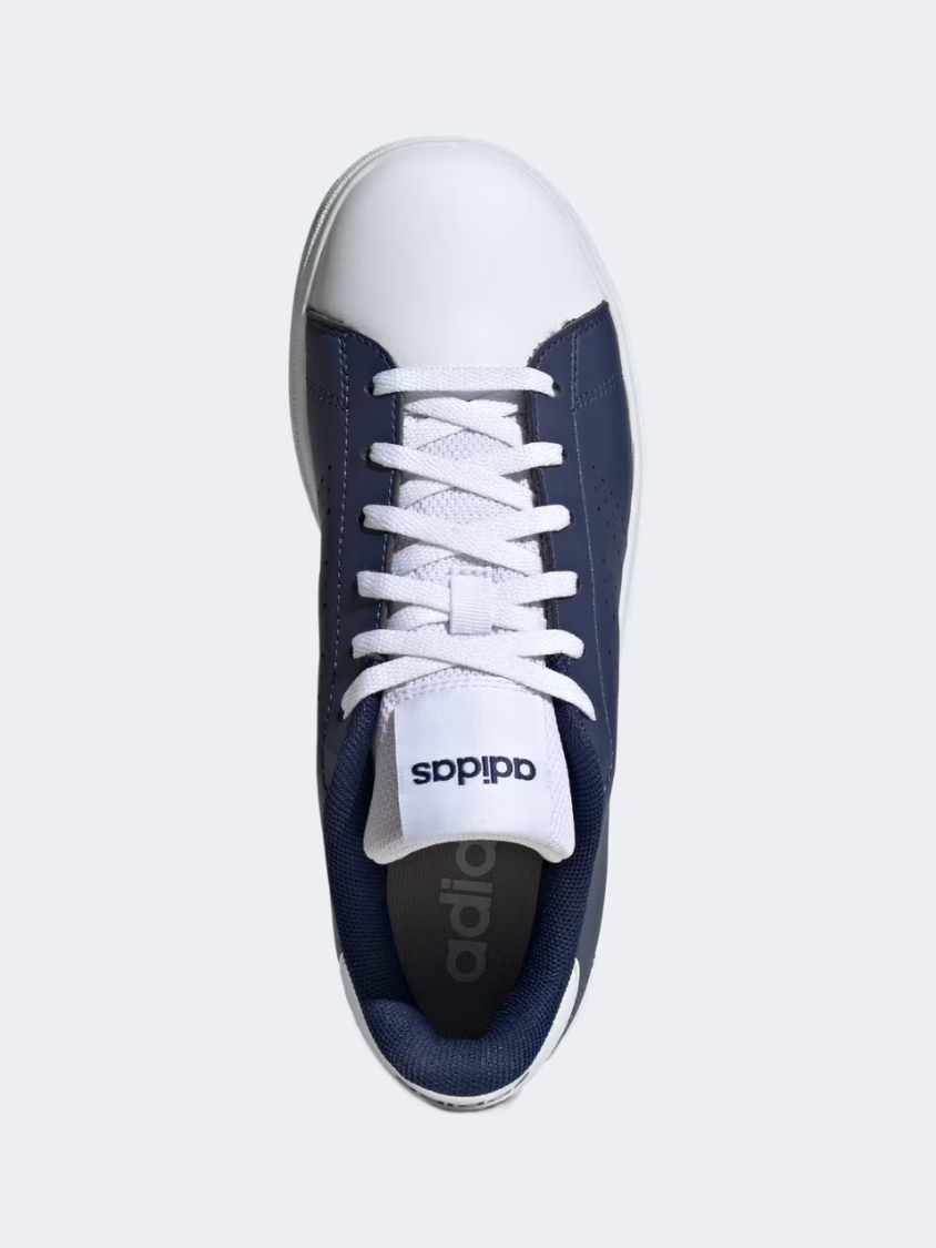 Adidas Advantage Base 2.0 Gs-Boys Sportswear Shoes Dark Blue/White/Grey