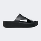 Crocs Getaway Platform Toe Loop Women Lifestyle Slippers Black