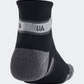 Under Armour Performance Tech 3-Pack Quarter Unisex Training Sock Black