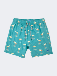 Island Haze Misool Men Beach Swim Short Aqua