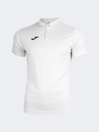 Joma Hobby Men Training Polo Short Sleeve White