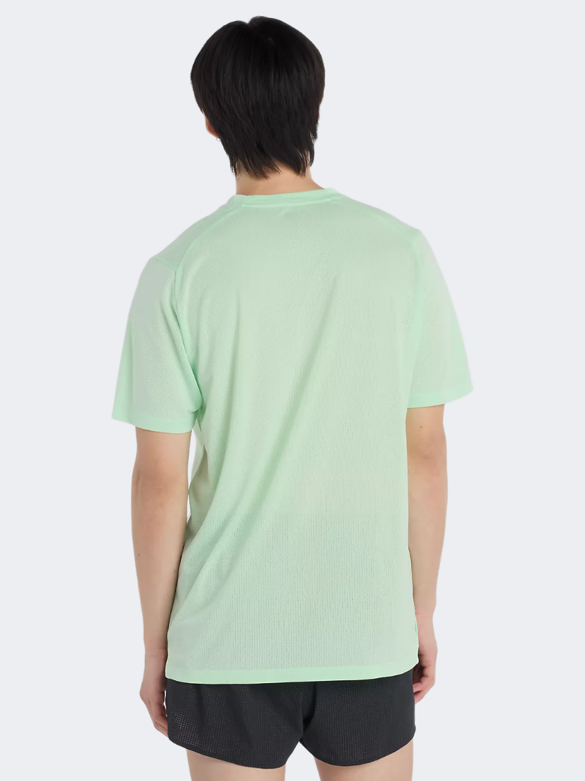 New Balance Athletics Graphic Men Performance T-Shirt Lab Green