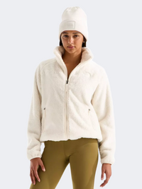 The North Face Osito Evolve Full Zip Women Lifestyle Fleece White Dune