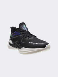 Erke Cushioning Men Running Shoes Black/Multi