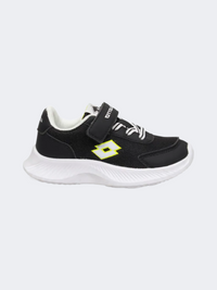 Lotto Run 90 Amf Infant-Boys Running Shoes Black/White