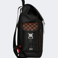 Spray Ground Dose Of Check Deux Monte Carlo Unisex  Lifestyle Backpack Black