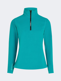 Oneill Cruz Jack Polertec Half Zip Women Skiing Fleece Island Breeze