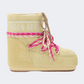 Moonboot Icon Low Suede Unisex After Ski Boot Light Yellow