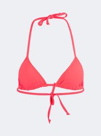 Oil And Gaz Stylish Women Beach Tri-Bra Fiery Red