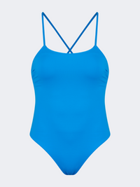 Oil And Gaz Elegant Women Beach Monokini Blue
