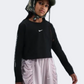 Nike Dance Swoosh Girls Lifestyle Long Sleeve Black