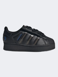 Adidas Superstar Led Lights Infant-Boys Original Shoes Core Black/Violet